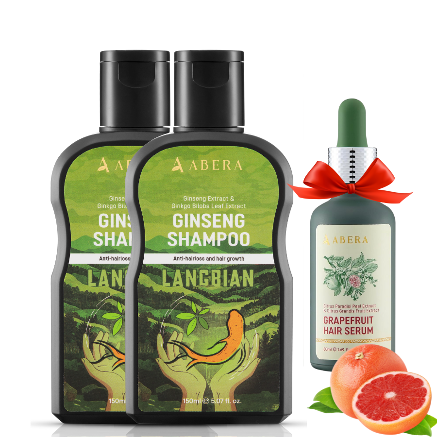 ABERA High-Performance Anti-Dandruff Shampoo with Langbian Ginseng Extract